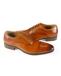 Formal Style Azor La Mode Kennington Tan £125.00