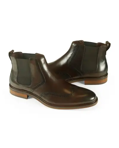 Leather Azor La Mode Carlos Brown £145.00