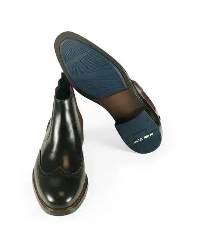 Leather Azor La Mode Carlos Black £145.00