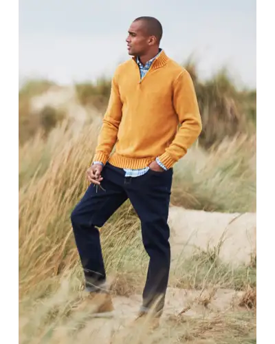 Fit Trousers Brook Taverner Tailored Fit Boulder Indigo Denim Jeans-BT-8958A £54.00