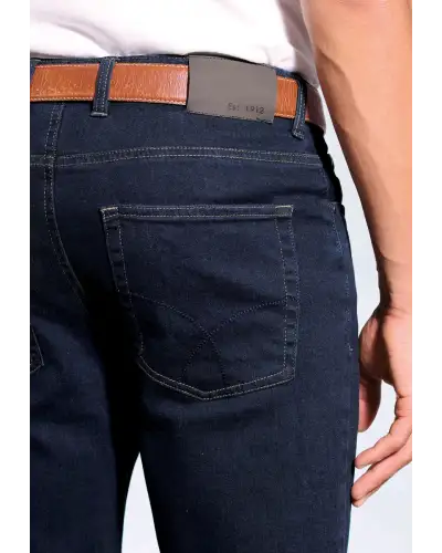 Fit Trousers Brook Taverner Tailored Fit Boulder Indigo Denim Jeans-BT-8958A £54.00