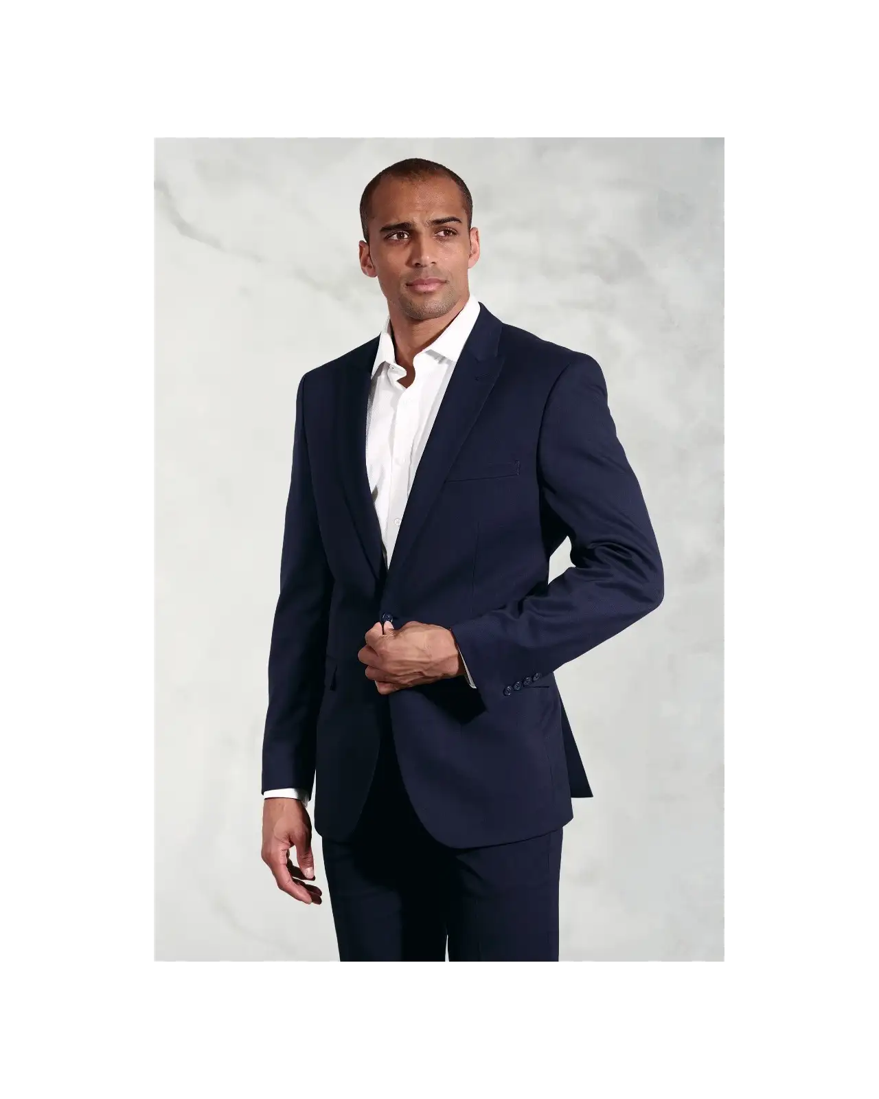 Suit Jackets Brook Taverner Tailored Fit Pegasus Navy Washable Suit Jacket £90.00