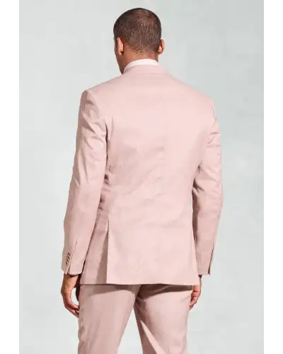 Suit Jackets Brook Taverner Tailored Fit Hardy Pink Textured Occasion Suit Jacket £89.00