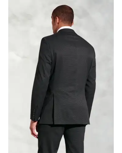 Suit Jackets Brook Taverner Tailored Fit Phene Charcoal Pin Dot Suit Jacket £90.00
