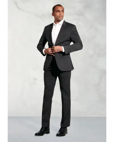 Suit Jackets Brook Taverner Tailored Fit Pegasus Charcoal Pin Dot Washable Suit Jacket £90.00