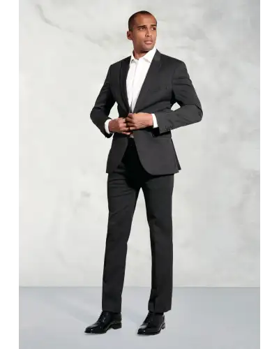 Suit Jackets Brook Taverner Tailored Fit Pegasus Charcoal Pin Dot Washable Suit Jacket £90.00