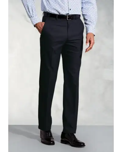 Fit Trousers Brook Taverner Tailored Fit Monaco Navy Trousers £36.00