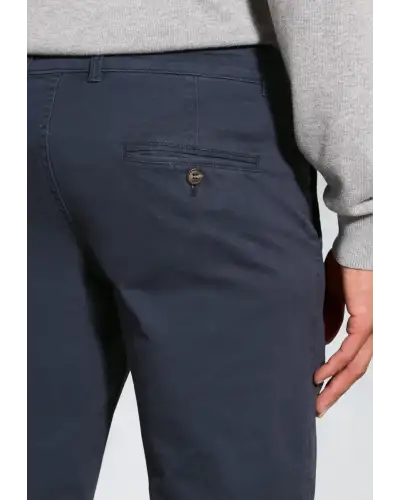 Fit Trousers Brook Taverner Regular Fit Denver Navy Stretch Cotton Chinos £45.00