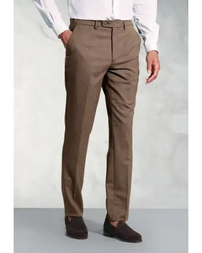 BT-8706A Brook Taverner Regular Fit Olney Caramel Flannel Trouser-BT-8706A £71.00