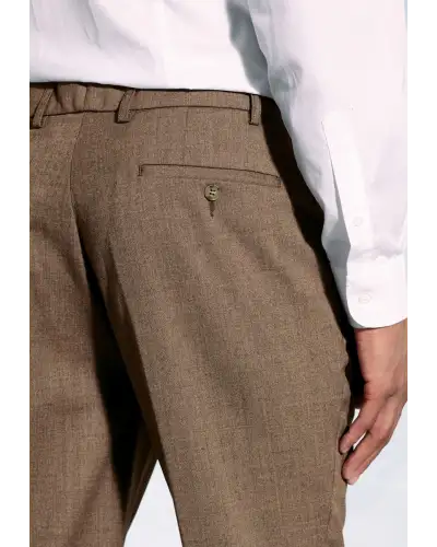 BT-8706A Brook Taverner Regular Fit Olney Caramel Flannel Trouser-BT-8706A £71.00