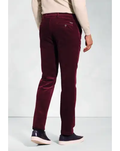 Corduroy Trousers Brook Taverner Regular Fit Ellroy Cherry Corduroy Trouser-BT-8689C £54.00