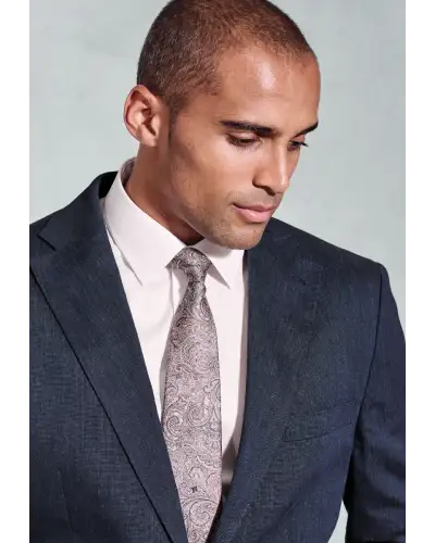 Suit Jackets Brook Taverner Tailored Fit Grant Navy Linen Blend Suit Jacket £116.00