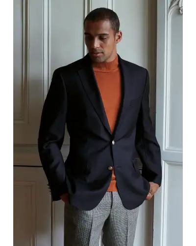 Jackets Brook Taverner Regular Fit Otley Navy Pure New Wool Blazer £179.00