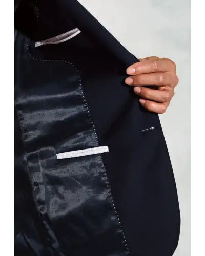 Jackets Brook Taverner Regular Fit Otley Navy Pure New Wool Blazer £179.00