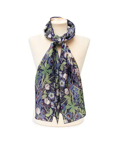 Scarves Fox and Chave Columbine Silk Habotai Scarf £42.00
