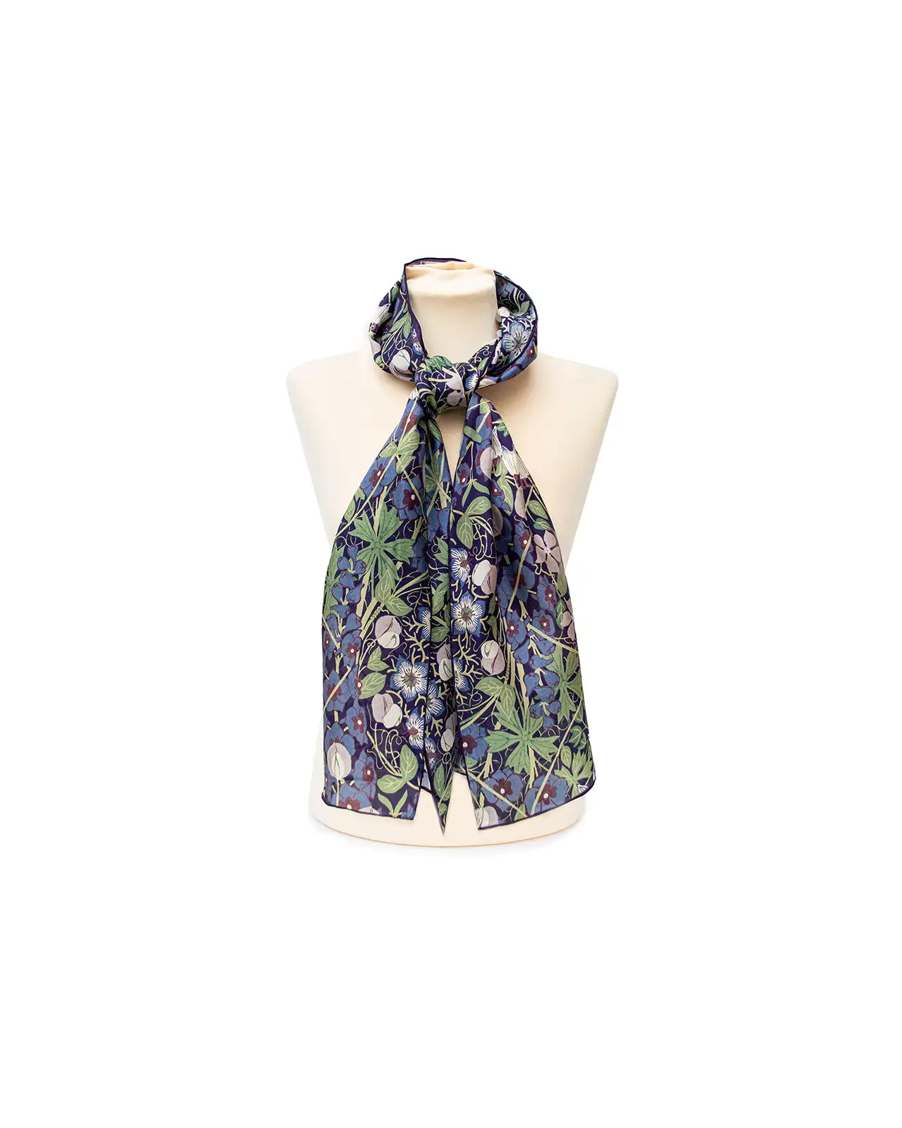 Scarves Fox and Chave Columbine Silk Habotai Scarf £42.00