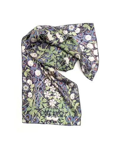 Scarves Fox and Chave Columbine Silk Habotai Scarf £42.00