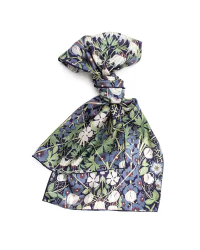 Scarves Fox and Chave Columbine Silk Habotai Scarf £42.00