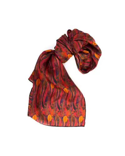 Scarves Fox and Chave Mackintosh Tulips Silk Habotai Scarf £42.00