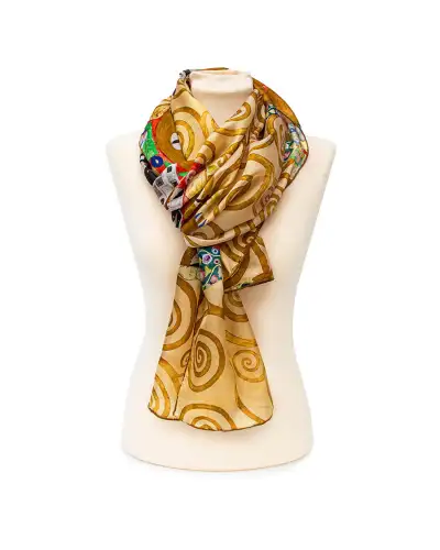 Scarves Fox and Chave Klimt Fulfilment Silk Habotai Scarf £50.00