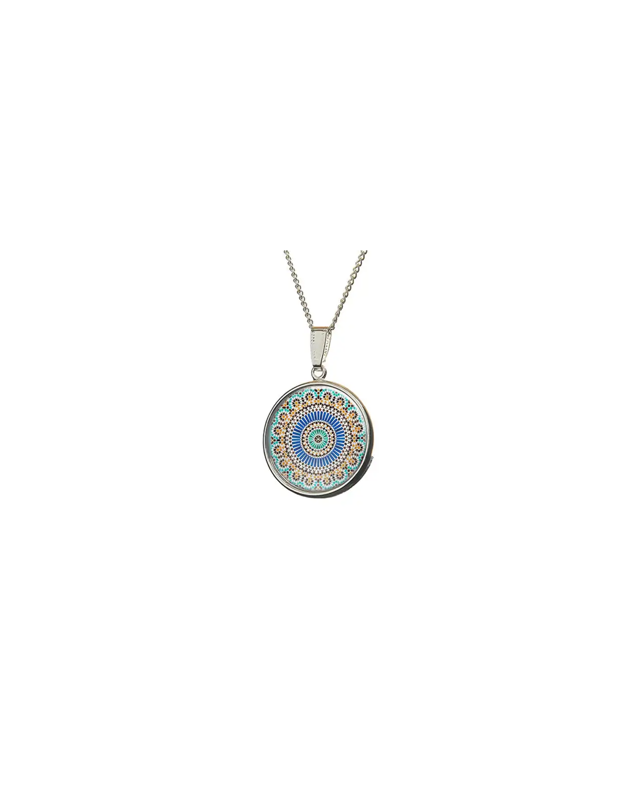 Contemporary Fox and Chave Marrakesh Blue Pendant £23.00