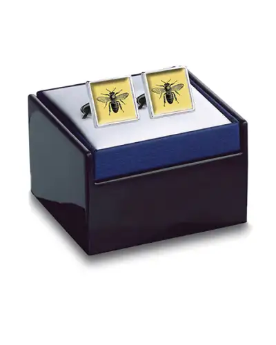 Others Fox and Chave Bee Gold Cufflinks-FC-48-313 £29.00