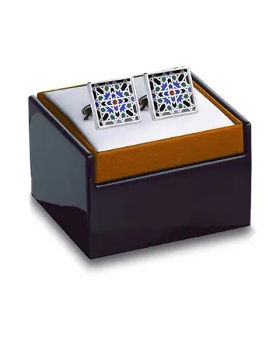 Others Fox and Chave Alhambra Geometric Cufflinks-FC-48-250 £29.00