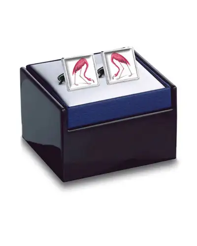 Others Fox and Chave Aubudon Flamingo Cufflinks-FC-48-022 £29.00