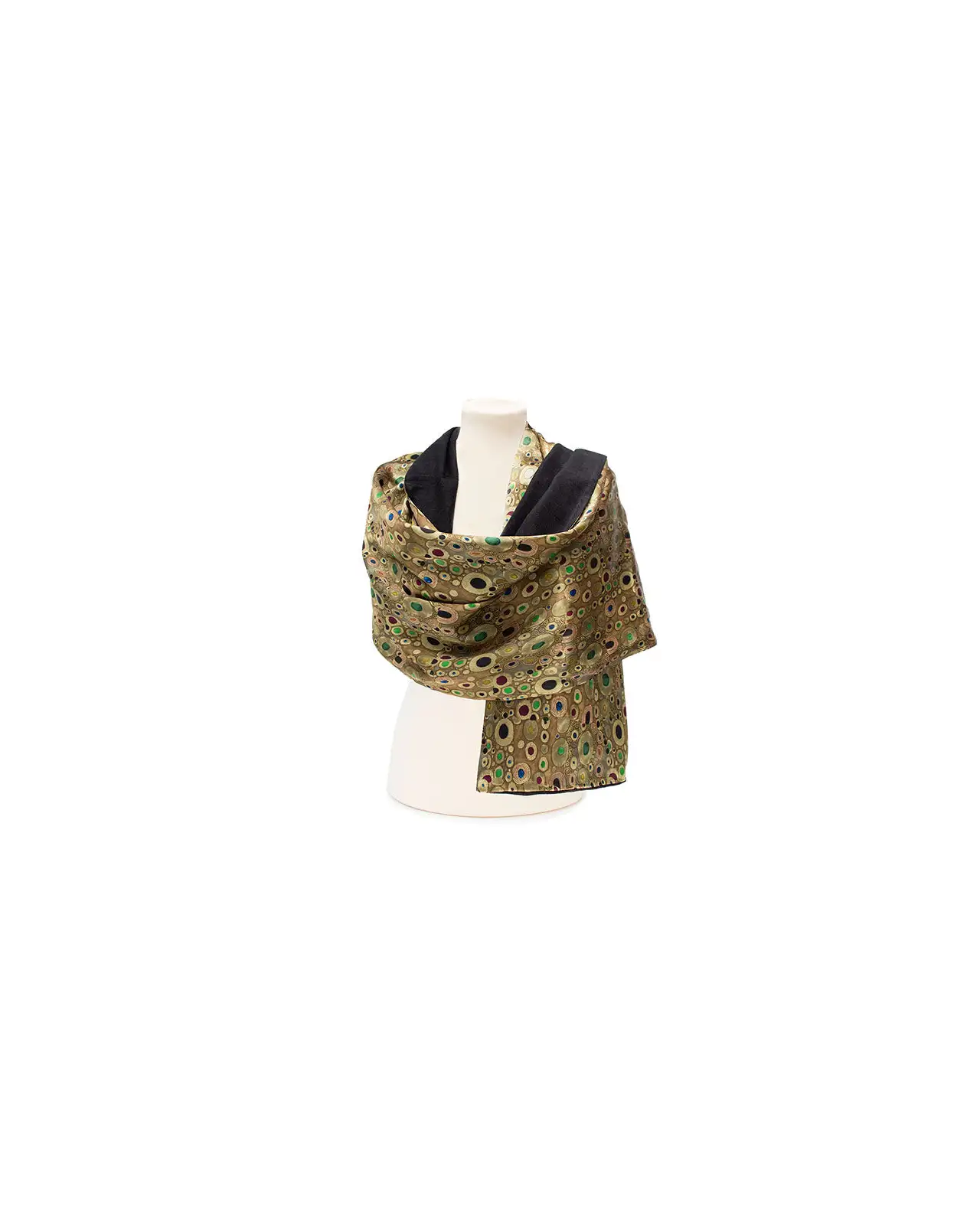 Scarves Fox and Chave Klimt Gold Poshmina Stole £116.00
