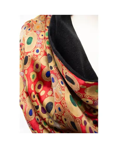 Scarves Fox and Chave Klimt Red Poshmina Stole £116.00