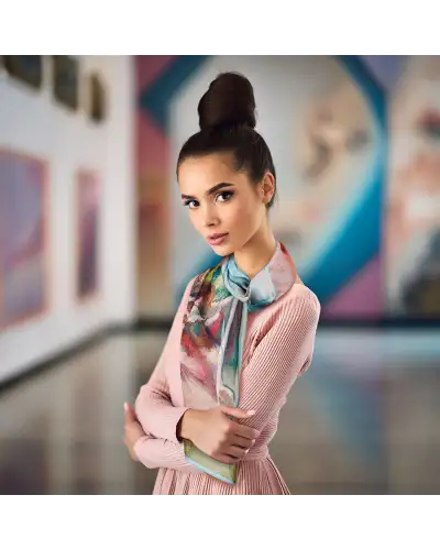 Scarves Fox and Chave Degas Ballerinas Chiffon Scarf £52.00