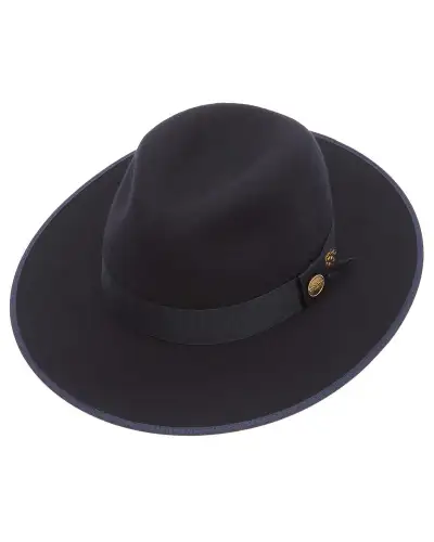 Fedora Hats Christys Hats Widford Wool Felt Fedora-CH-CWF100235BLAC-59 £32.00
