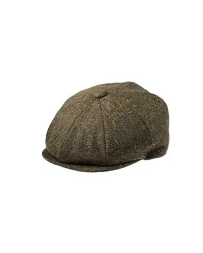 Caps & Flat Caps Christys Hats 8 Piece Baker Boy Tweed Cap In Z506-CH-CSK100030Z506-XXL £9.00