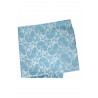 Silk Hankies Soprano Ties Soprano Sky Blue Paisley Silk Hanky £9.00