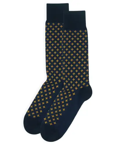 Men PEPER HAROW Crosslet Mens Socks - Navy £16.00