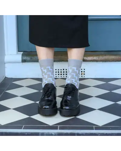 Women PEPER HAROW Chelsea Womens Socks - Grey £15.00