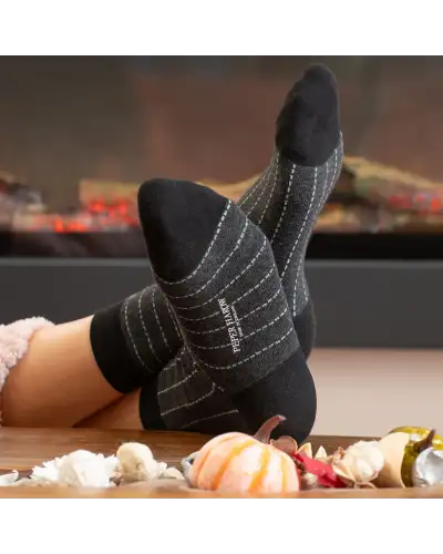 Women PEPER HAROW Dash Womens Socks - Charcoal £13.00