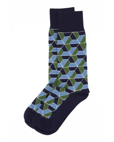 Men PEPER HAROW Vertex Mens Socks - Navy-PH-8060542353582 £17.00