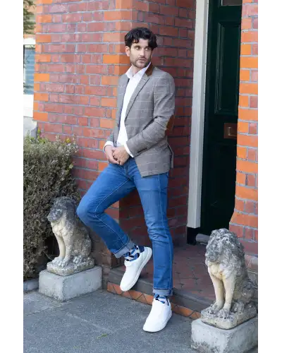 Men PEPER HAROW Vertex Mens Socks - Navy-PH-8060542353582 £17.00