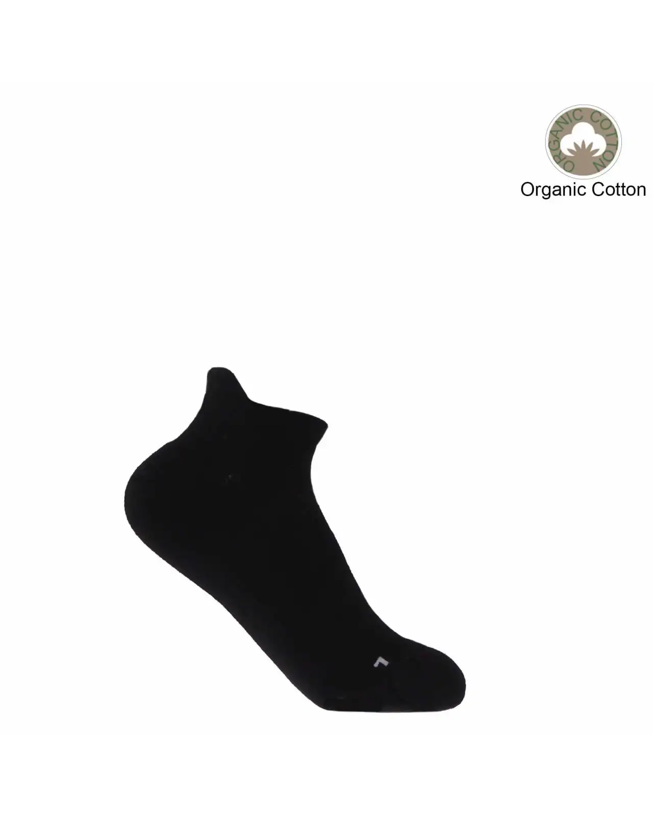 Women PEPER HAROW Organic Womens Trainer Sport Socks - Black-PH-7714477539502 £11.00