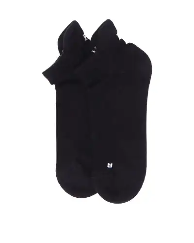 Men PEPER HAROW Organic Mens Trainer Sport Socks - Black £14.00