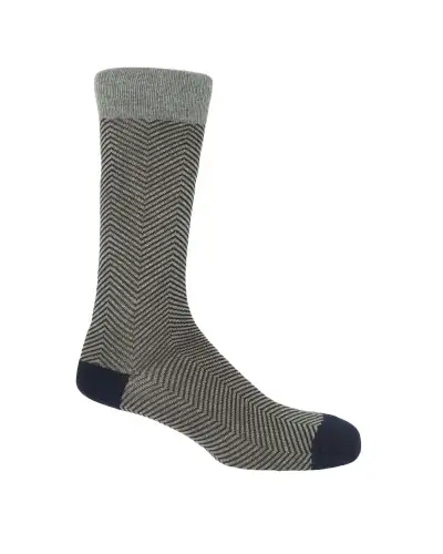 Men PEPER HAROW Lux Taylor Mens Socks - Grey £16.00