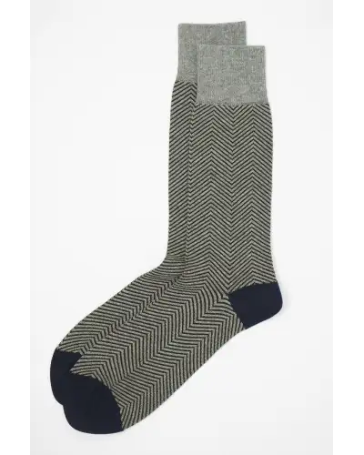 Men PEPER HAROW Lux Taylor Mens Socks - Grey £16.00