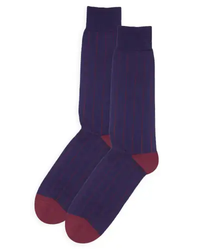 Men PEPER HAROW Pin Stripe Mens Socks - Navy £16.00