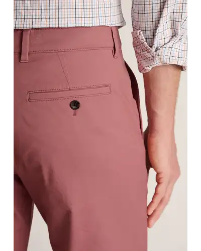Fit Trousers Brook Taverner Tailored Fit Leo Rose Stretch Cotton Chinos £45.00