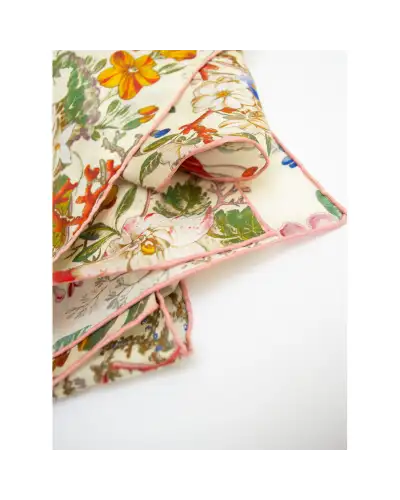Scarves Fox and Chave Kilburn Buds Silk Habotai Scarf £42.00