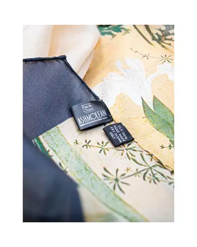 Scarves Fox and Chave Japanese Iris Silk Habotai Scarf £42.00
