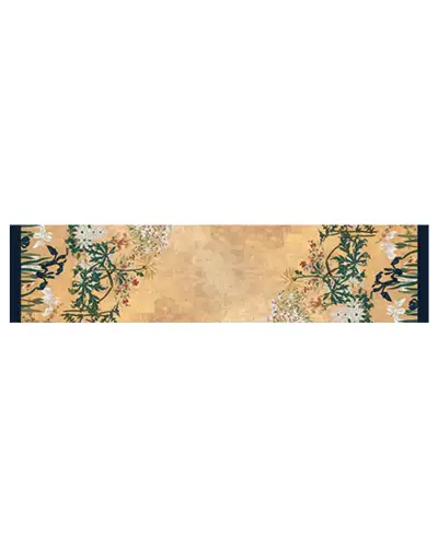 Scarves Fox and Chave Japanese Iris Silk Habotai Scarf £42.00