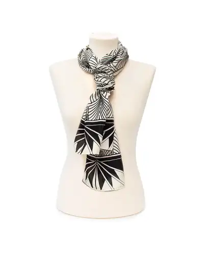 Scarves Fox and Chave Deco New York Crêpe De Chine Scarf £45.00
