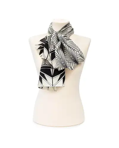 Scarves Fox and Chave Deco New York Crêpe De Chine Scarf £45.00